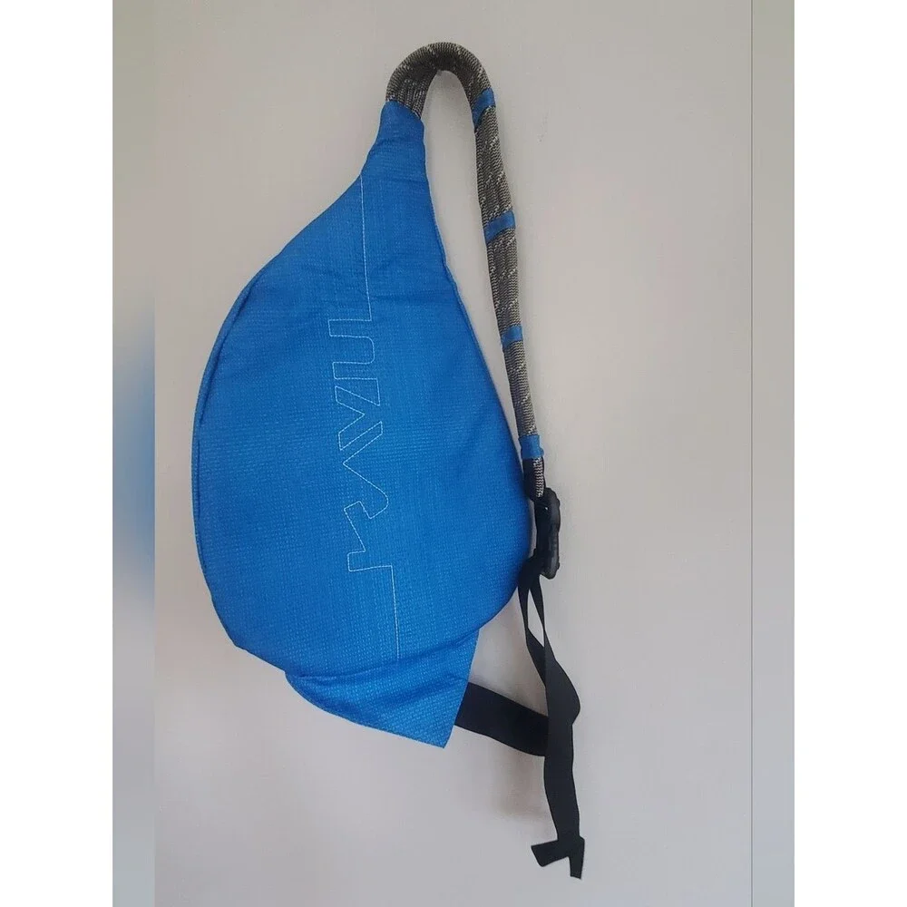 KAVU Rope Sling Bag in Bright Blue